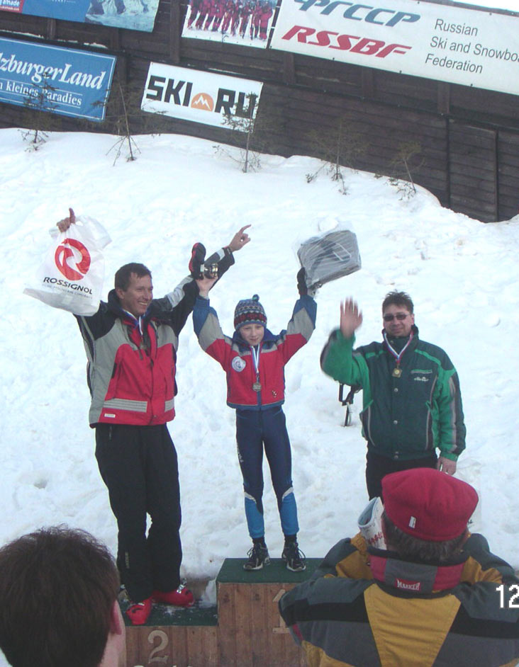 Мужчины призеры Ski Tour Cup 2004