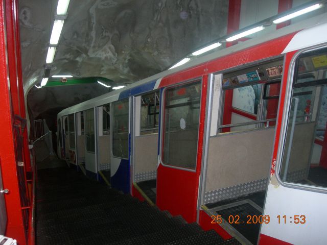 горное метро 3000-3500 в Саас-Фе