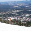 Вид с горы, SkiWay "Рыжая" гондольная трасса