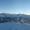 Вечерняя панорама перед спуском в Zell am See