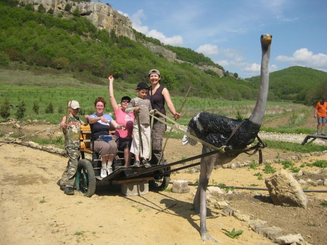 Май 2009.Чернореченский каньон.Страусиная ферма