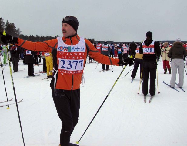 На Лыжне Дружбы 2010