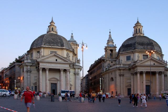 Piazza del Popolo. Рим