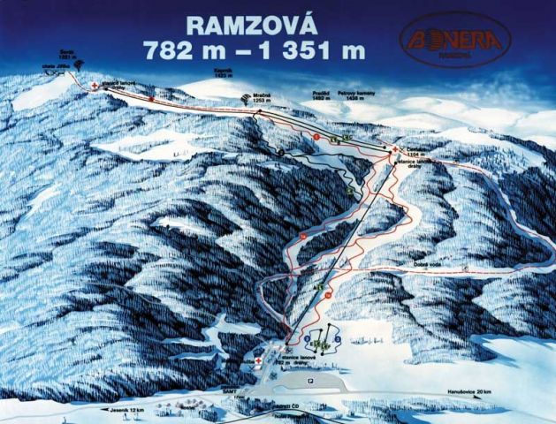 Схема трасс г/л центра РАМЗОВА(RAMZOVA)