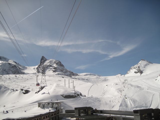 Дорога на Matterhorn glacier paradise