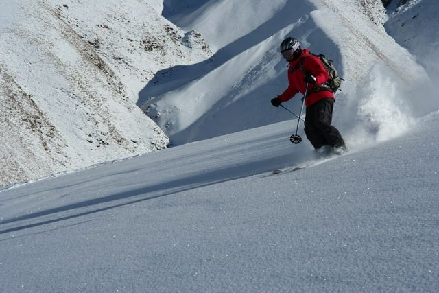 2011, январь, Гудаури, пер. Крестовый