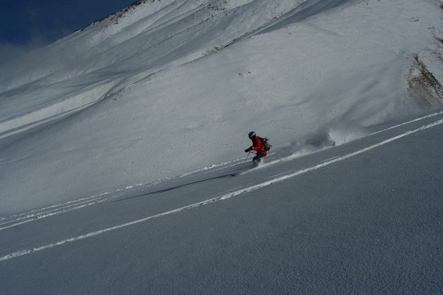 2011, январь, Гудаури, пер. Крестовый