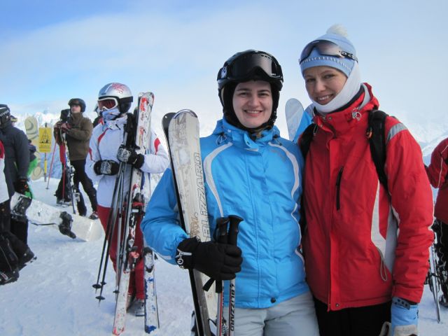 Австрия Зельден, 10янв2012