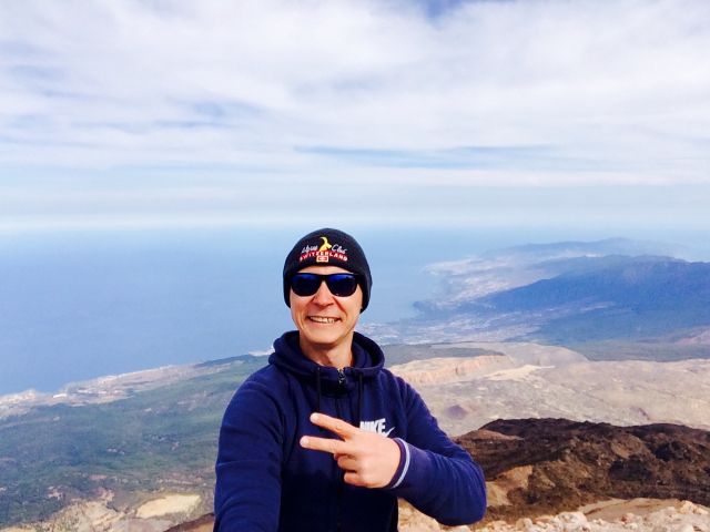 Вулкан Teide 3718 м
