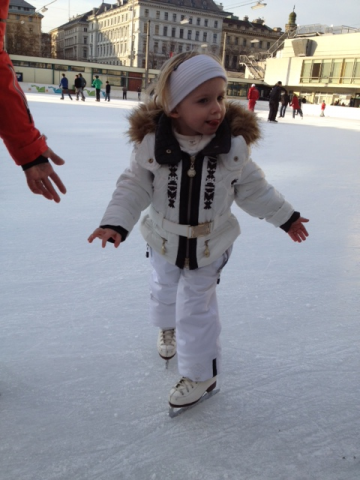 дети, winter activities, австрия