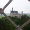Бавария Замок Neuschwanstein  с моста Марии