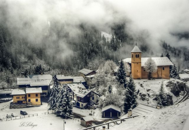 Champagny En Vanoise, церковь святого Сигизмунда