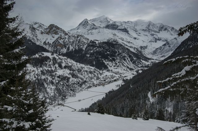 Вид на Vallandry