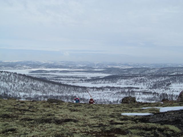 Мишуково.Мурманск через залив.