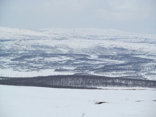 Мишуково.Мурманск через залив.