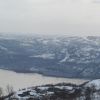 Мишуково.Мурманск через залив.