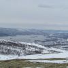 Мишуково.Мурманск через залив.
