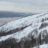 Мишуково.Мурманск через залив.