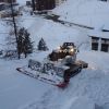 Утро. Лез Арк 2000. Вид из номера.