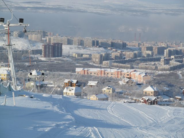 Огни Мурманска.