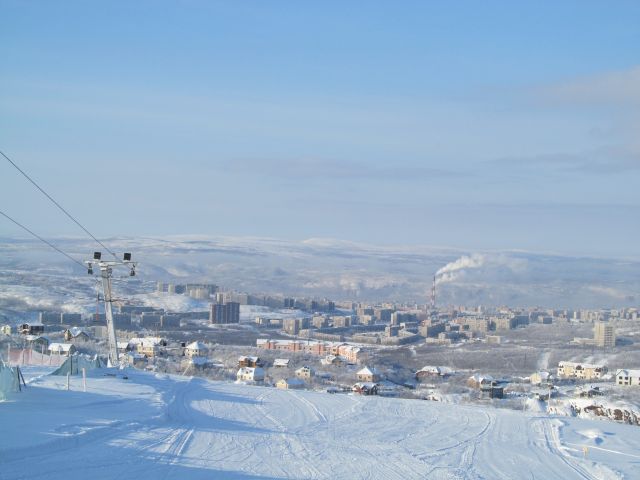 Огни Мурманска.