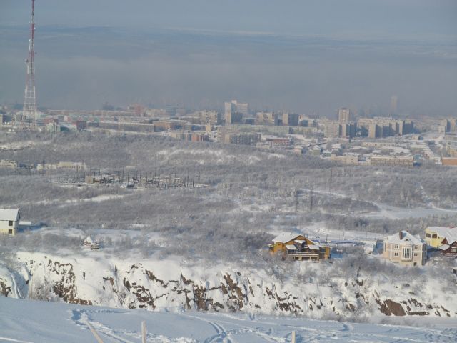 Огни Мурманска.