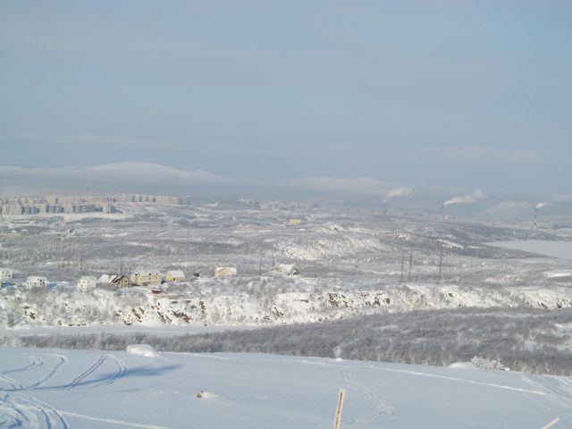 Огни Мурманска.