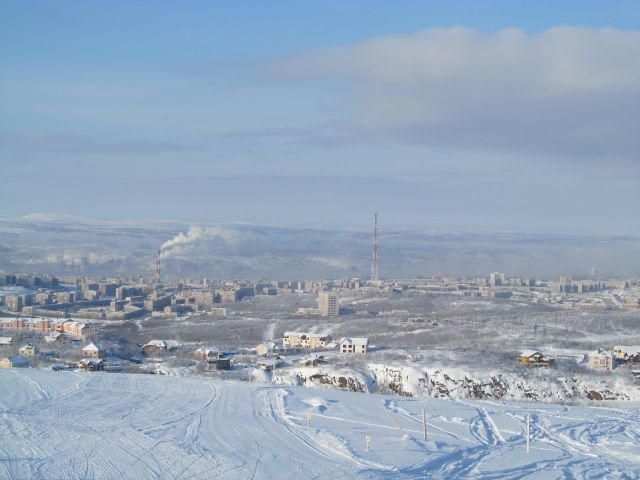 Огни Мурманска.