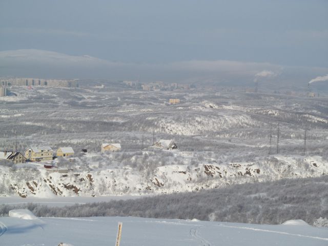 Огни Мурманска.
