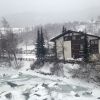 зима в альпийском городке