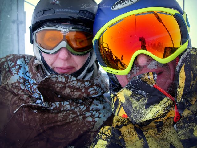В Альта Бадии заморозило LiLiliya+Liandr (пятница 30.01.15)