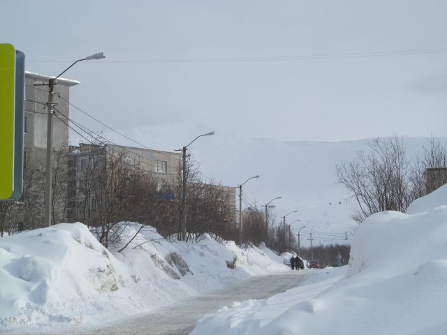 Дорога в парк.