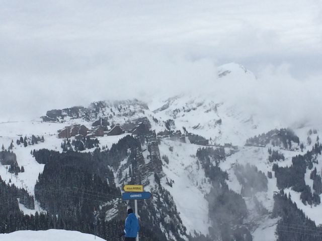 вид на Авориаз