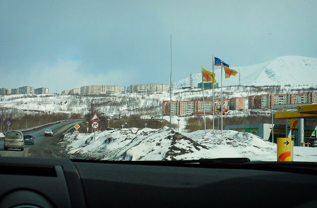 Кировск апрель 2015