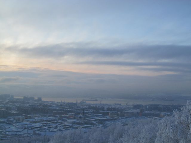 Мурманск залив.