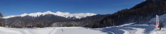 Панорама с волчьей скалы