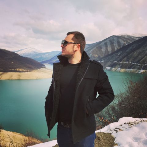 Фотообои по дороге в Гудаури))