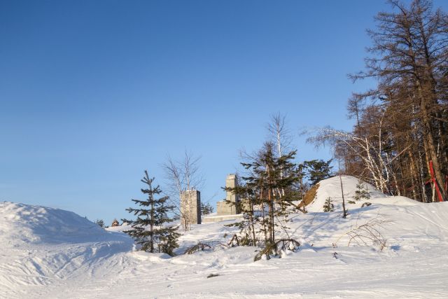 Абзаково. недостроенная креселка