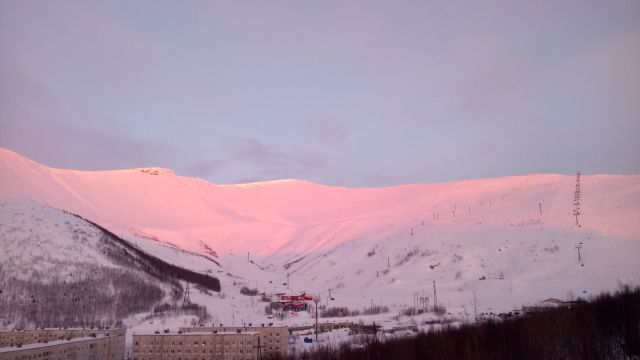 Кировск -зарозавело на Северах.