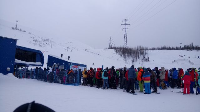 Кировск -после*8 марта...