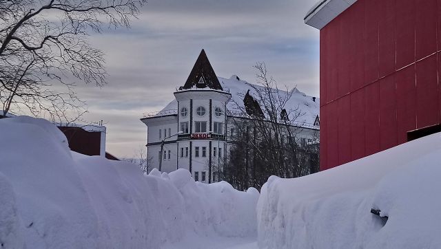 городской тротуар