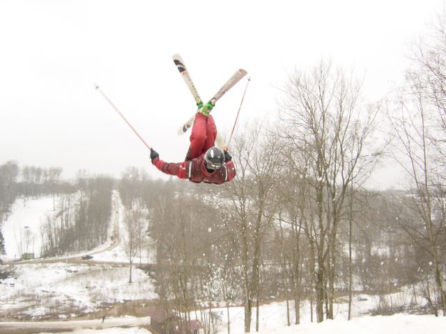 FrontFlip Iron Cross