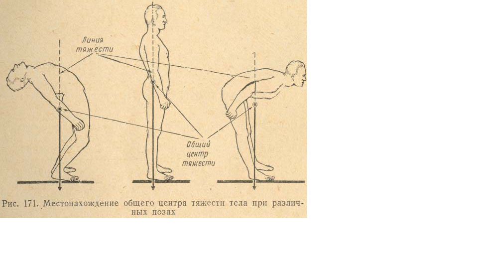 "При изменении позы, ОЦМ тела, естественно, смещается и в некоторых. с...