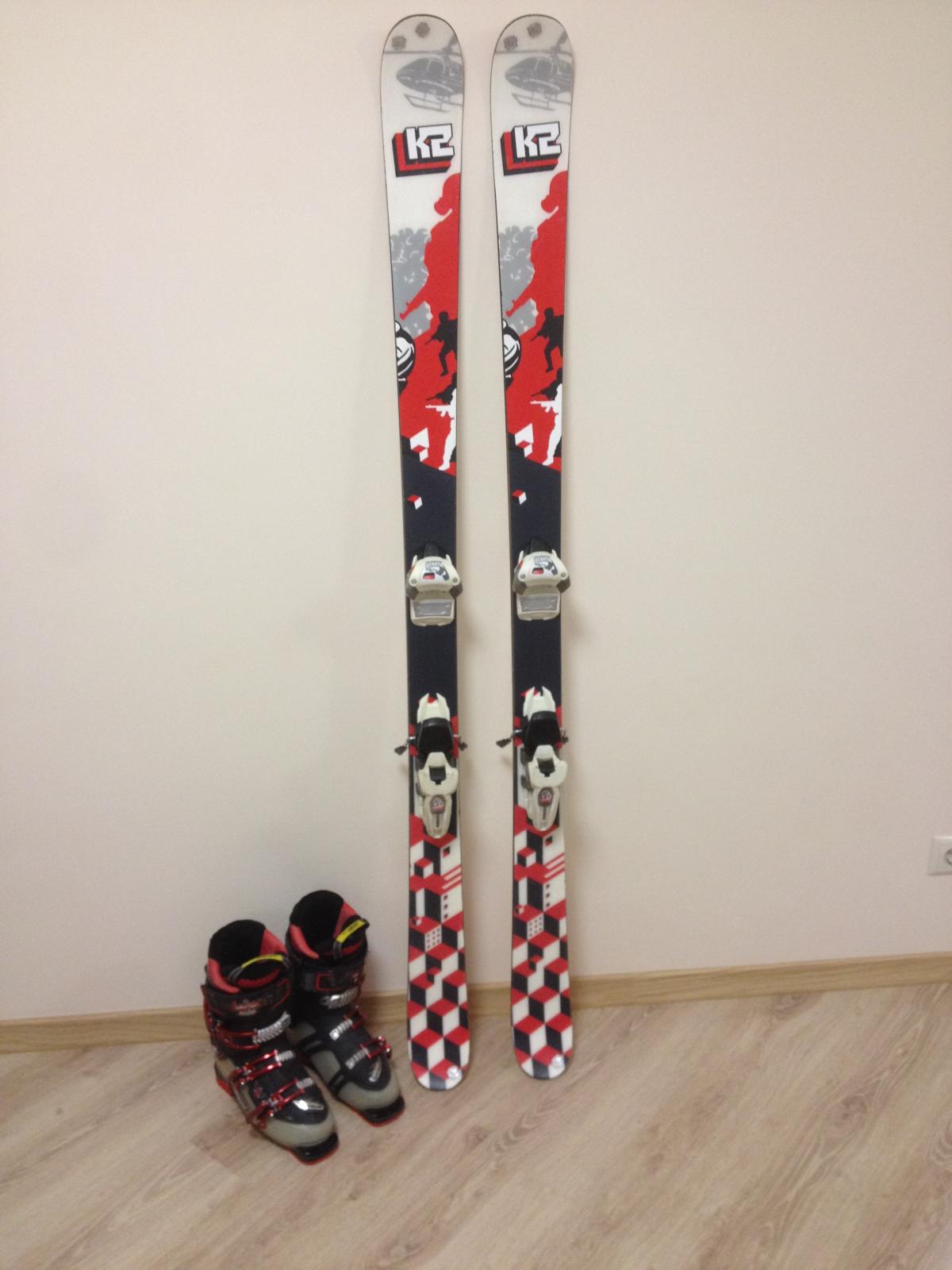 K2 public enemy 2008 + Salomon Quest 8 + Dakine helipack 11 -   -  SKI.RU