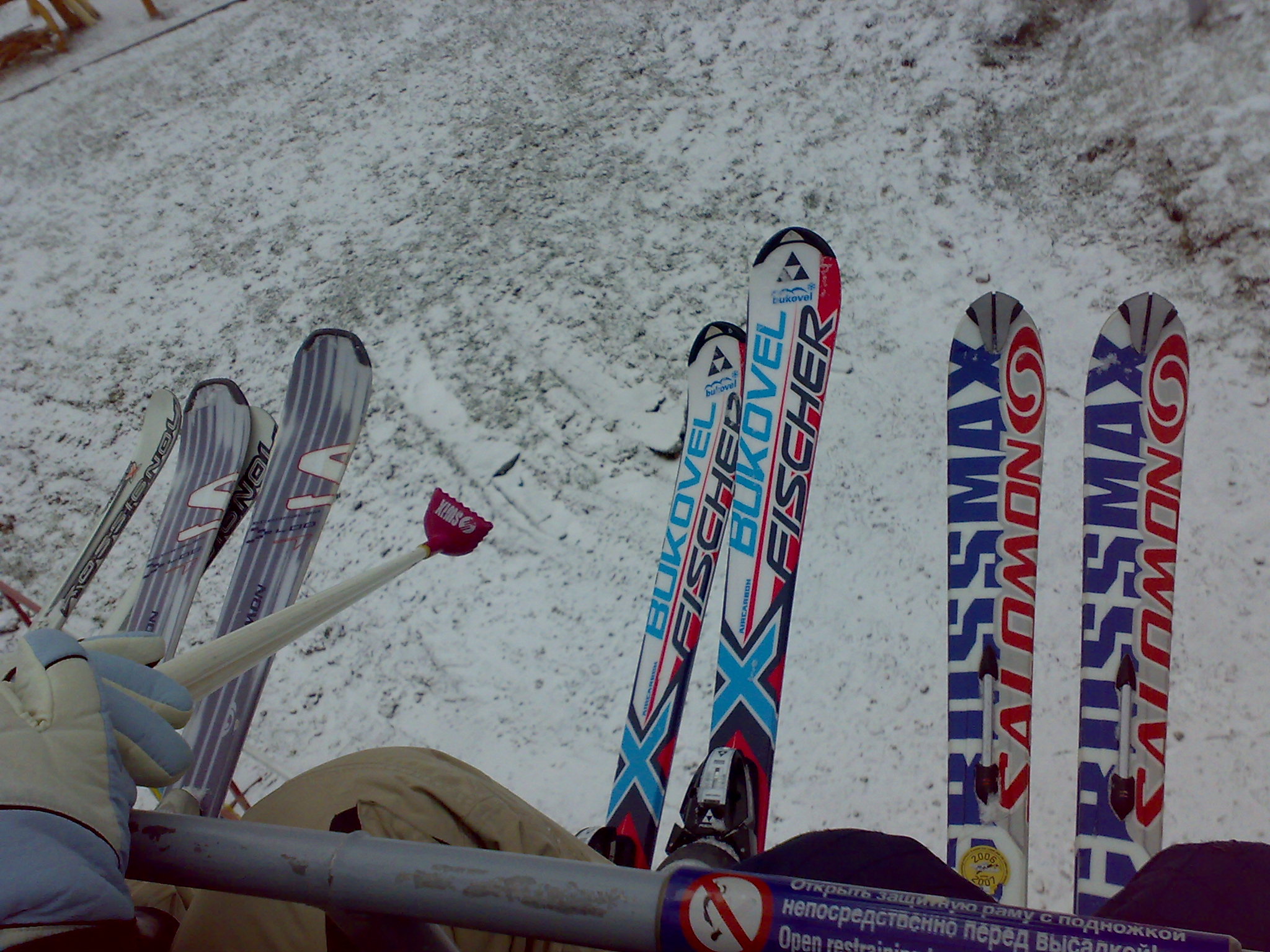 Лыжи 170 см. Salomon Crossmax горные лыжи.