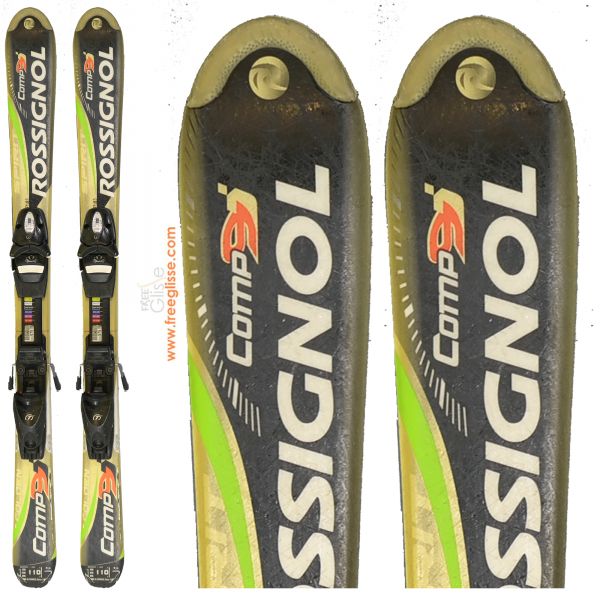 Горные лыжи детские Rossignol Comp 9j, р. 110 см (Самара) - Лыжи ...